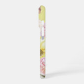 Personalized Floral Name Phone Case for Women iPhoneケース (左側面)