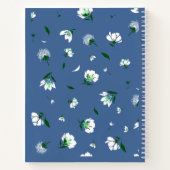 Personalized Floral Notebook ノートブック (裏面)