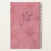 Personalized Floral Notebook ノートブック (裏面)