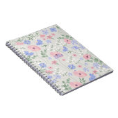 Personalized Floral Notebook ノートブック (右側)
