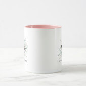 Personalized Floral Nurse Gift マグカップ (中央)