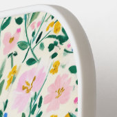 Personalized Floral Pickleball Paddle ピックルボールラケット (左詳細)