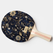 Personalized Floral Ping Pong Paddle 卓球ラケット (横)