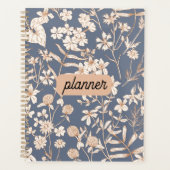Personalized Floral Planner プランナー手帳 (正面)