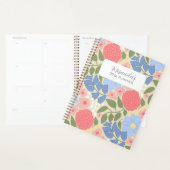 Personalized Floral Planner with Hard Cover プランナー手帳 (ディスプレー)