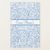 Personalized Floral Planner with Name プランナー手帳 (正面)