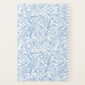 Personalized Floral Planner with Name プランナー手帳 (裏面)