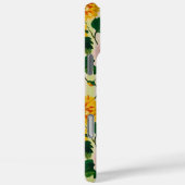 Personalized Floral Stripe Monogram Case-Mate iPhoneケース (裏面 / 右)