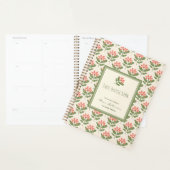 Personalized Floral Teacher Planner プランナー手帳 (ディスプレー)