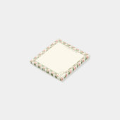 Personalized Floral Teacher Sticky Notes   ポストイット (アングル)