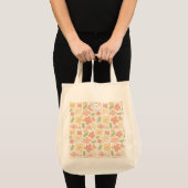 Personalized Floral Tote Bag – Gift for Her トートバッグ (正面(商品))