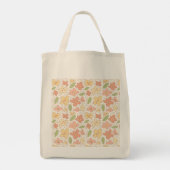 Personalized Floral Tote Bag – Gift for Her トートバッグ (裏面)