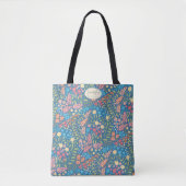 Personalized Floral Tote Bag | Gift for Her  トートバッグ (正面)