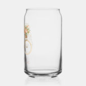 Personalized Floral Vintage Bike ガラス缶 (左)