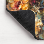 Personalized Floral Watercolor Desk マウスパッド (コーナー)