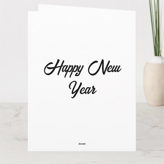 Personalized Folded Greeting Card カード (裏面)