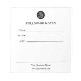 Personalized Follow Up Notes Notepad ノートパッド