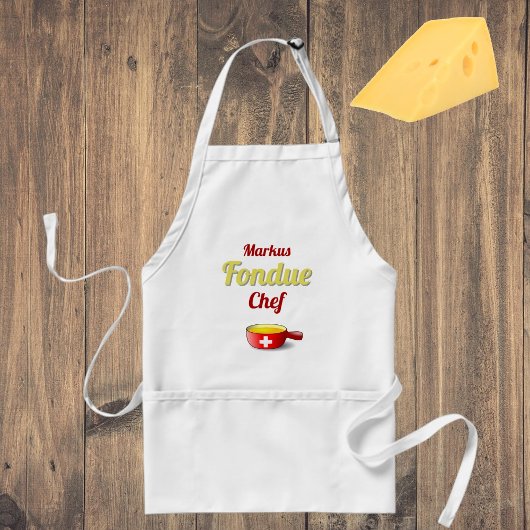  Personalized Fondue Chef スタンダードエプロン