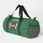  Personalized Football Duffel Bag Gift ダッフルバッグ (右コーナー)