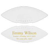 Personalized Football, Groomsmen Gift, Ring Bearer アメリカンフットボール (パネル)