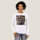 Personalized Football Photo Collage Sports  トライブレンドＴシャツ (正面全体)