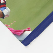 Personalized Football Senior Class Of Graduation フリースブランケット (角)