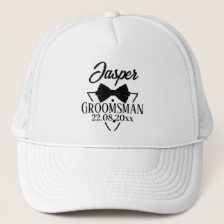 Personalized for Groomsman キャップ