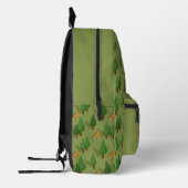 Personalized Fox & Forest School Backpack プリントバックパック (左)