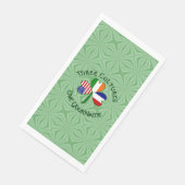 Personalized France Ireland USA Shamrock (コーナー)