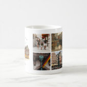Personalized Frankfurt Germany Travel Photo Mug コーヒーマグカップ (中央)