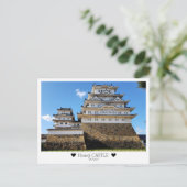 Personalized, From Himeji Castle  with Love ポストカード (スタンド正面)