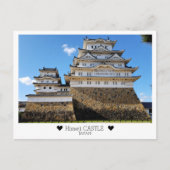 Personalized, From Himeji Castle  with Love ポストカード (正面)