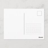 Personalized, From Osaka with Love ポストカード (裏面)