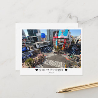Personalized, From SHIBUYA CROSSING  with Love ポストカード