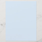 Personalized From the Kitchen of Name Blue Recipe (裏面)