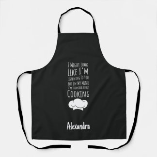 Personalized Funny Cooking Gifts Humor Mother エプロン