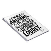 Personalized Funny Coworker Quote Notebook ノートブック (右側)