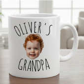 Personalized Funny Custom Baby Face Photo  マグカップ