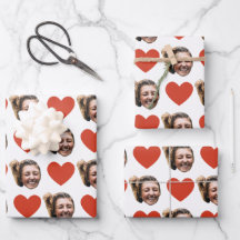 Personalized Funny Custom Face Photo Love Heart 