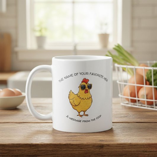 Personalized funny Farmhouse Coffee Cup コーヒーマグカップ