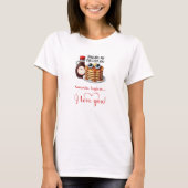 Personalized Funny Food Romantic Valentine T Shirt Tシャツ (正面)