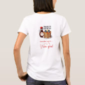 Personalized Funny Food Romantic Valentine T Shirt Tシャツ (裏面)
