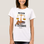 Personalized funny law graduate tシャツ (正面)