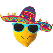 Personalized Funny Lemon Lime  カード