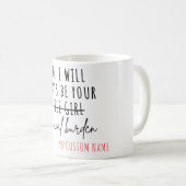 Personalized Funny Mug for Dad コーヒーマグカップ (正面右)