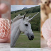 Personalized Funny Unicorn Birthday カード