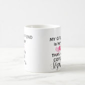 Personalized funny valentines day 2026 love quote コーヒーマグカップ (中央)