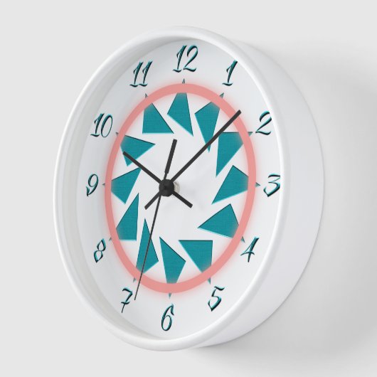 Personalized Funny Wall Clock 壁時計 (傾斜)