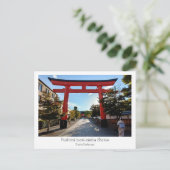 Personalized, Fushimi Inari-taisha Shrine, Japan ポストカード (スタンド正面)