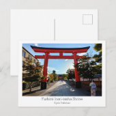 Personalized, Fushimi Inari-taisha Shrine, Japan ポストカード (正面/裏面)